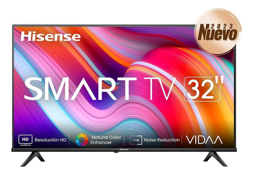 Smart Tv 32 Vidaa, Hisense, 32a4kv, Su Resolución Es Hd