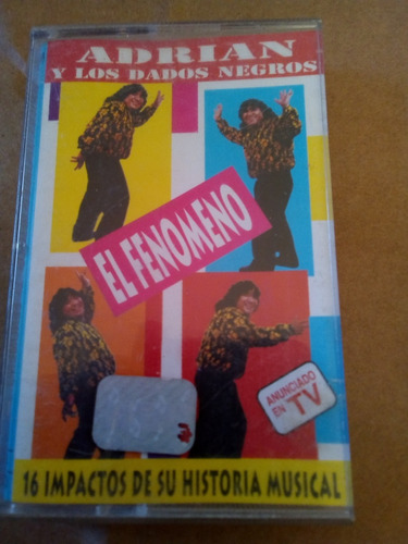 Cassette De Adrián Y Los Dados Negros El Fenómeno (714