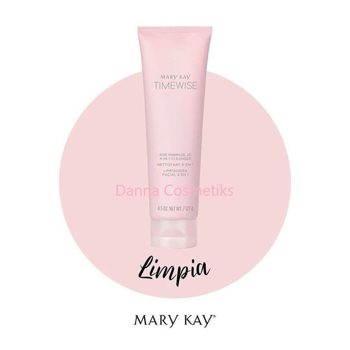 Limpiadora Facial  4 En 1 Multiusos Limpia Exfolia Refresca Ilumina Time Wise 3d® Mary Kay®