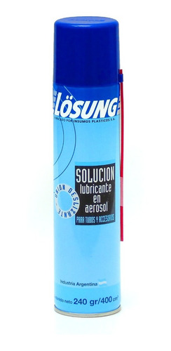 Lubricante Aerosol 400cc X 6 Un Losung  Tubos Y Accesorios