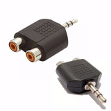 Plug Adaptador P-2 Stereo P/2rca Dezcomp C/10pc