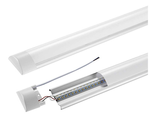 Lampara Led 18w Sobreponer Antipolvo Techo 60cm Certificada