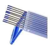 Electrodo Tig De Tungsteno Punta Azul 2,4 Mm X 150 Mm