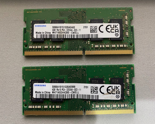 Memoria Ram Samsung Para Notebook 8gb (2x4gb) 