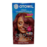 Otowil Tintura Color Fantasía Metal Rose Cielo Color X6un