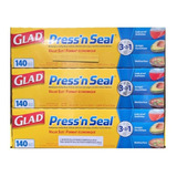Plastico Adherente 3 Pz Glad Press'n Seal 