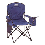 Silla Plegable Camping Coleman Portátil Playa Portavaso Parq Color Azul