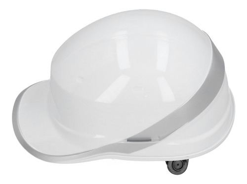 Equipo De Protección De Construcción White Hard Hat Shock