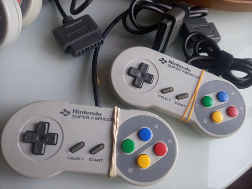 2 Controles De Super Famicom - Nintendo