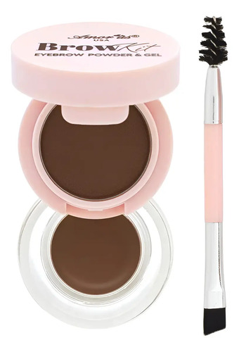 Brow Kit 2 En 1 Polvo Y Gel Para Cejas Amor Us Con Aplicador | MercadoLibre
