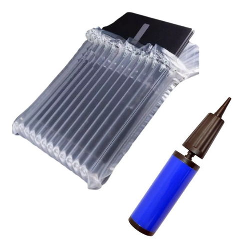 5 Saco Embalagem Inflavel Para Proteger Notebook + 1 Bomba