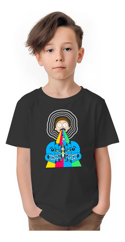 Polera Niños Rick And Morty Mr Poopy 100% Algodón Wiwi