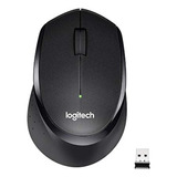 Ratón Grande Logitech M330 Silent Plus Inalámbrico - Negro