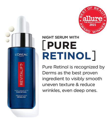 L'oréal Paris Revitalift Pure Retinol Tipo De Piel  Todo Tipo De Piel