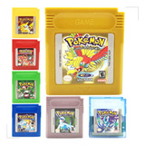 Fita Cartucho Pokemon Blue Red Yellow Silver Game Boy Color