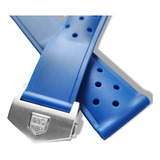 Correa Azul Rey Orificios Con Broche 22mm Compatible Tag