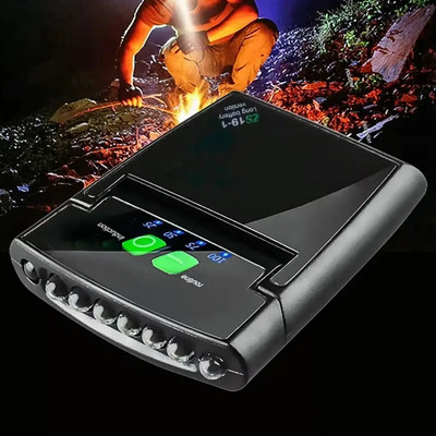 Linterna Led Mini Con Clip Para Gorra, Recargable Por Usb