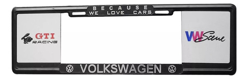 Portaplacas Europeo Vw Scene Gti Racing Volkswagen Because