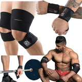 Vendas De Rodilla Coderas Deportivas Muñequeras Straps 