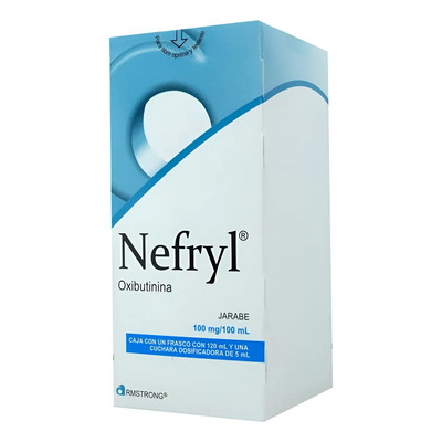 Caja De Jarabe Oxibutinina 120 Ml Dosificador Nefryl | Envío gratis