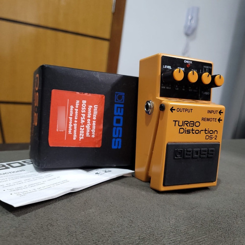 Pedal Boss Turbo Distortion Ds-2 // Na Caixa. Com Tag