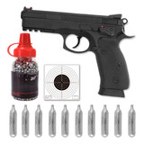 Pistola Aire Asg Cz Sp 01 Shadow Co2 Gas Balines Blanco Tiro