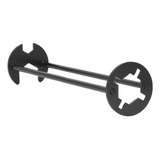 Llave Para Lavabo De Baño, Negra, Multifuncional, De Carbono