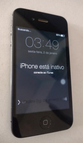 Apple iPhone 4s A1387 - Travado Inativo -  Ler Descrição!