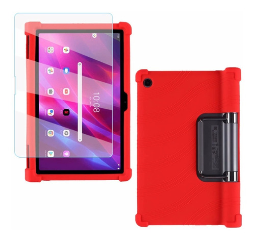 Mica + Uso Rudo Silicon Lenovo Yoga Tab 11 Yt-j706f Yt-j706x