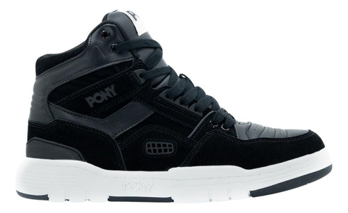 Tenis Pony M-100 Hi Powerful Black Unisex Casual