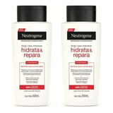 Neutrogena Hidratante Corporal 200ml Hidrata E Repara Kit2un