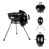 Avera Asador De Carbón Ahumador 18 Pulgadas Ac18bala Color Negro