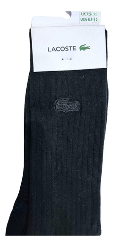 Calcetines Lacoste Negro