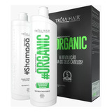 Escovas Semi Definitiva Troia Hair Organica 2 X 1000ml