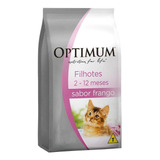 Alimento Optimum Filhote Sabor Frango Em Sacola De 1kg