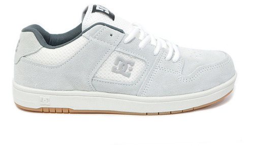 Tênis Dc Shoes Manteca 4 Natural Branco Cinza