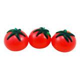 Combo Squishy Tomate Loco X3 Antiestres Juguete Fidget Toy