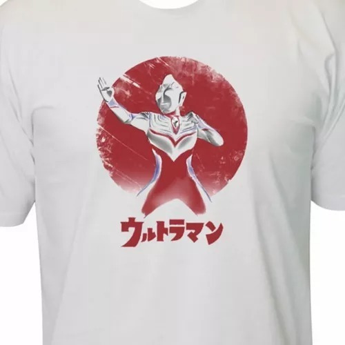 Camiseta Camisa Ultraman Otaku Anime Unissex