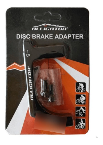 Adaptador Alligator Xq51 160 Post Mount A 160 Flat Mount