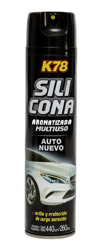 Silicona K78 Perfumada Multiuso Fragancias Aerosol Auto