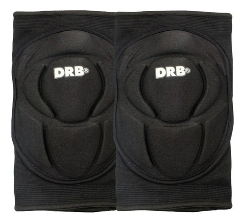 Rodillera Voley Drb Pro 2.0 Proteccion Deportiva Acolchada Color Negro Talle Niño