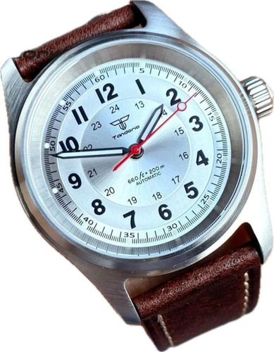 Relógio Automático Tandorio Field 36mm - Novo - Máq. Seiko 