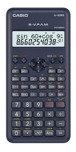 Calculadora Cientifica Casio Fx-82ms 240 Fç Original C/ Nf