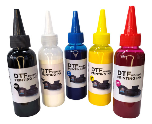 Kit De Tintas Dtf Para Textil P600 T5200 T3200 Pro 4900 P800