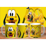 Taza De Plastico Pluto Personajes De Disney