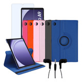 Capa Case P/ Tablet Galaxy Tab A9 Tela 8.7  + Película +fone