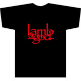 Camiseta Lamb Of God Rock Metal Tv Tienda Urbanoz