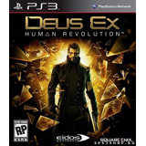 Jogo Para Console - Deus Ex Human Revolution - Ps3 (cst 000)