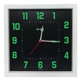 Relógio De Parede-herweg-29cm-branco-fluorescente- 660036196