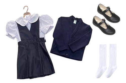 Uniforme Escolar Completo Para Niña Todo El Outfit Escolar